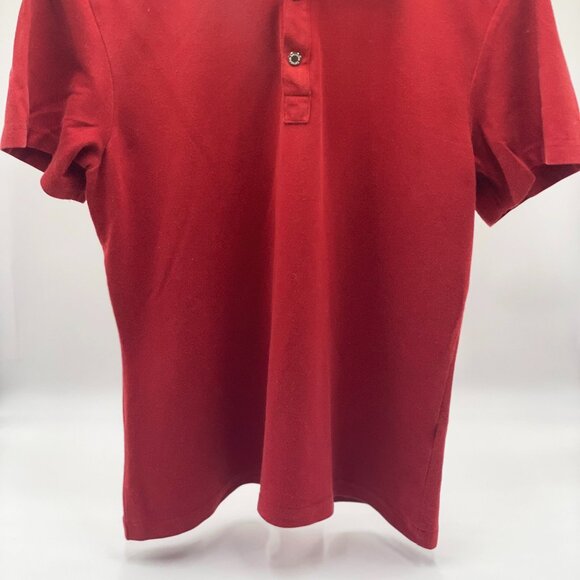 Kenneth Cole Men's Red Polo, Large - Picture 2 of 4